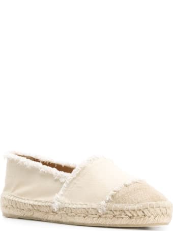 Castañer Beige Canvas Espadrilles