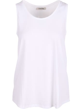 'S Max Mara 'chopin' Cotton Tank Top