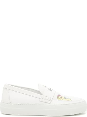 Joshua Sanders Fly High Leather Sneakers