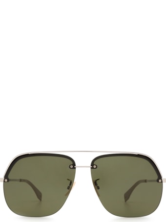Fendi Fendi Ff M0095/g/s Blue & Silver Sunglasses
