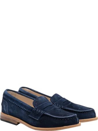 Gallucci Blue Moccasins