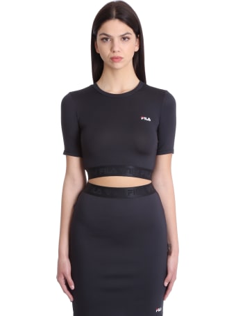 Fila Cylin T-shirt In Black Polyester