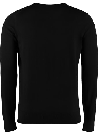 Maison Kitsuné Wool Crew-neck Pullover
