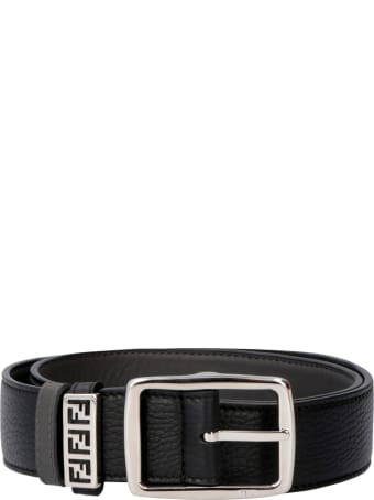 Fendi Reversible Leather Belt