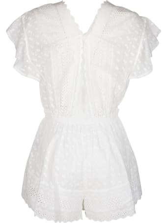 Isabel Marant Étoile White Cotton Romper