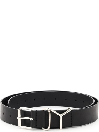 Y/Project Classic Y Leather Belt
