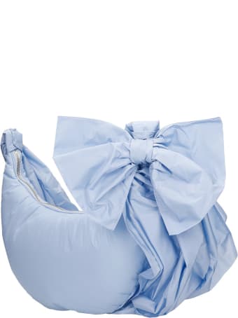 RED Valentino Shoulder Bag In Cyan Nylon