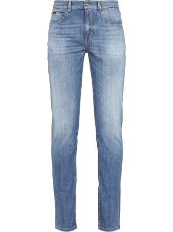 Z Zegna 5-pocket Slim Fit Jeans