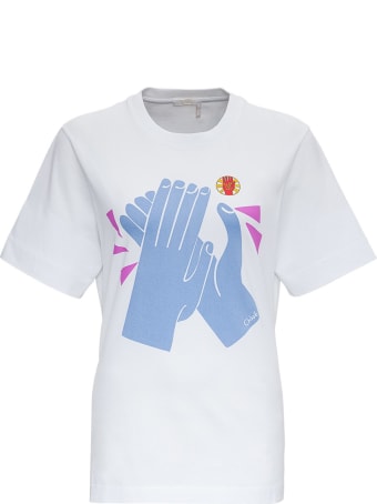 Chloé "clap For Her" Jersey T-shirt