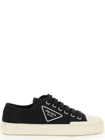 Prada Wheel Canvas Sneakers