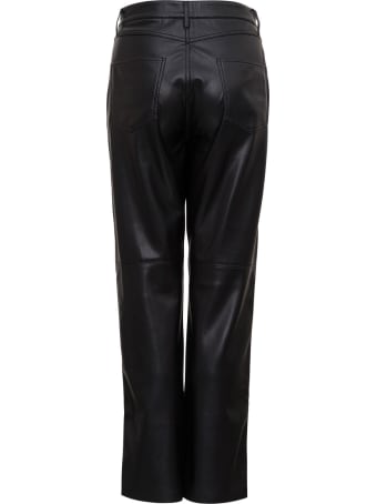 Nanushka Five-pocket Trousers In Vegan Nappa Leather