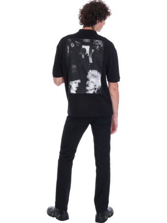 Fred Perry by Raf Simons Polo In Black Cotton