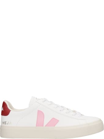 Veja Campo Sneakers In White Leather