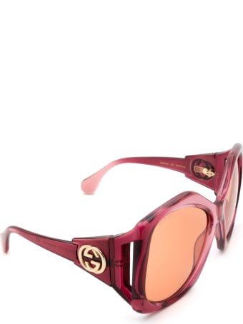 Gucci Gucci Gg0875s Burgundy Sunglasses