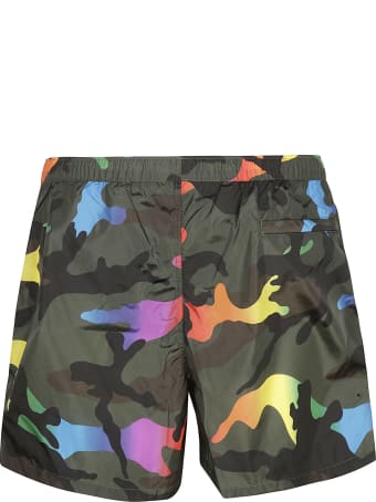 Valentino Camouflage Swim Shorts