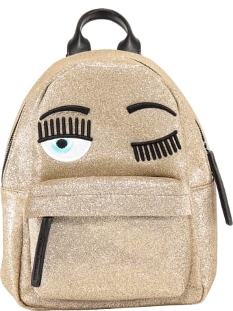 Chiara Ferragni Winking Eye Glitter Backpack