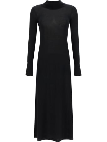 Le Kasha Knit Dress With Cut-out