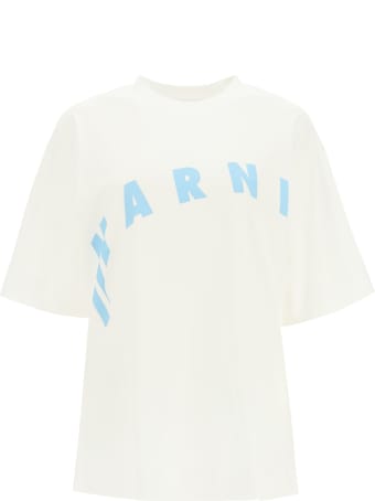 Marni Oversized T-shirt With Logo