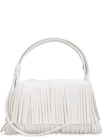 Simon Miller Mini Puffin Fringed Vegan Leather Bag