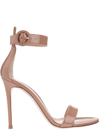 Gianvito Rossi Praline Pink Portofino 105 Sandal