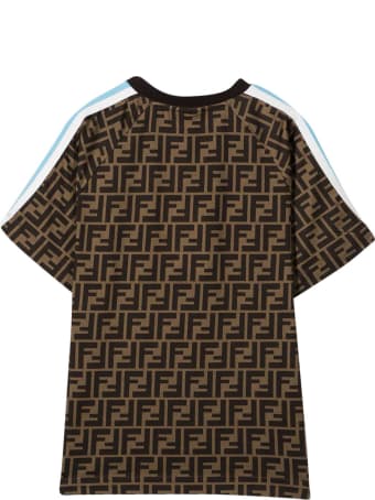 Fendi Brown Teen T-shirt