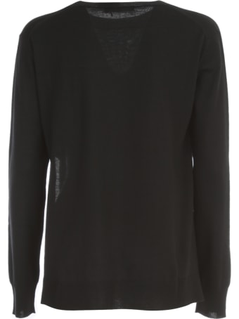 Nuur Round Neck Open Sides 100% Merino Wool Sweater