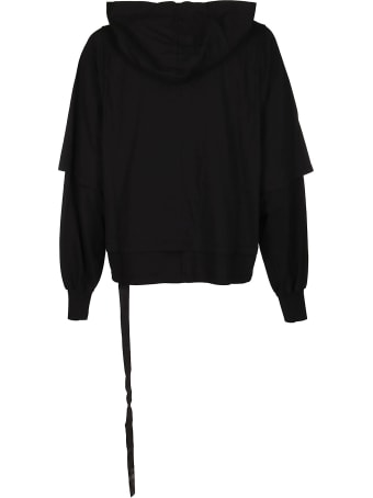 DRKSHDW Black Cotton Sweatshirt