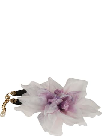 Dolce & Gabbana Flower Motif Choker
