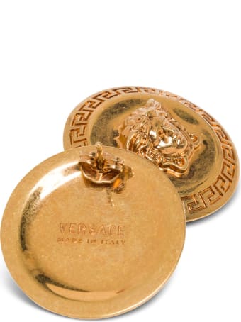 Versace Medusa Metal Earrings