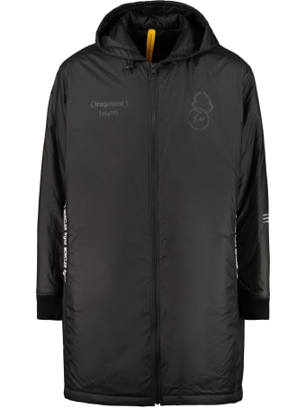 Moncler Bastonx Hooded Long Down Jacket