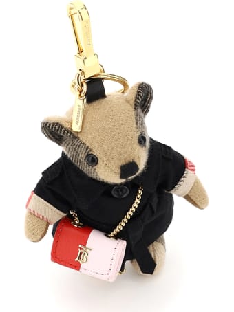 Burberry Thomas Lola Key Ring Charm