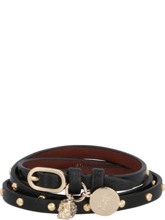 Alexander McQueen 'double Studs Wrap' Bracelet