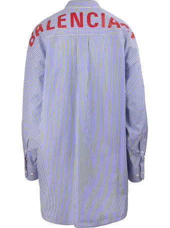 Balenciaga Over Striped Shirt