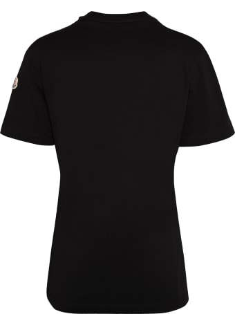 Moncler Logo Print Cotton T-shirt