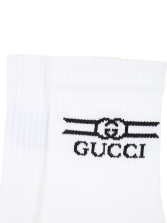 Gucci White Socks For Kids