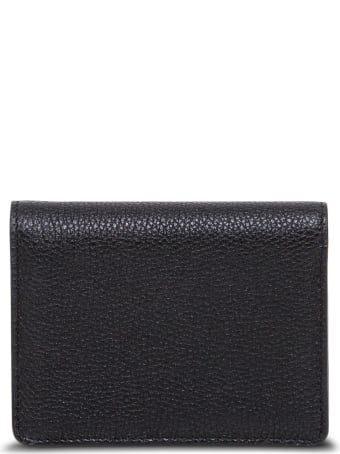 Dolce & Gabbana Sicily Wallet In Black Grained Leather