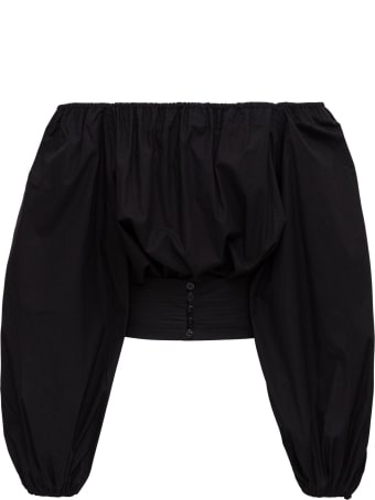 Patou Top With Puff Sleeves