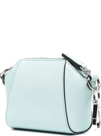 Givenchy Light Blue Baby Antigona Bag With Chain