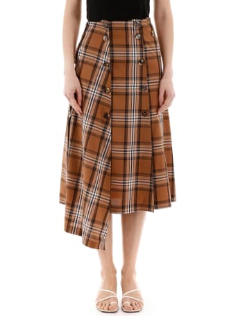 A.W.A.K.E. Mode Checkered Panel Skirt
