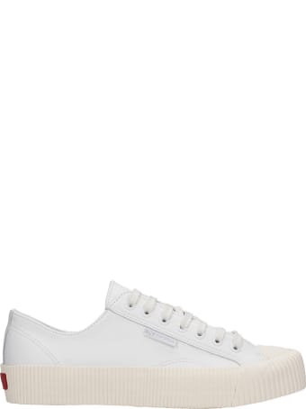 Superga Cotseu Sneakers In White Leather