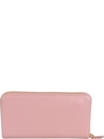 Prada Zip-around Continental Wallet