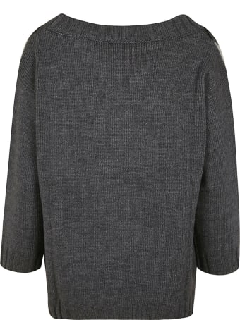 Ermanno Scervino Diamond Pattern Crystal Embellished Cardigan