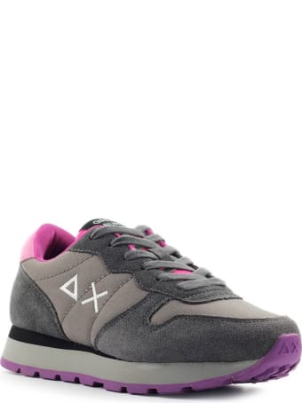 Sun 68 Sun68 Ally Solid Dark Grey Sneaker