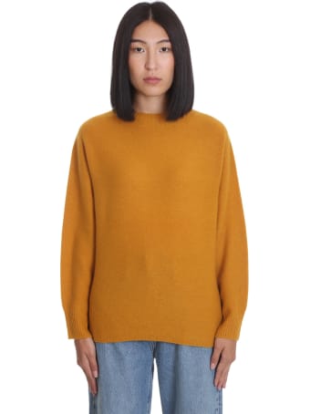 La Ploubel Knitwear In Yellow Cashmere