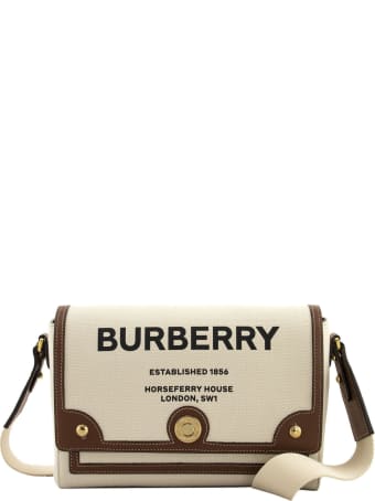 Burberry Horseferry Print Canvas Note Crossbody Bag Md Note