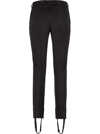 Prada Stirrup Detail Tailored Trousers