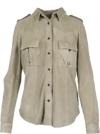 Andrea D'Amico Wanda Suede Shirt