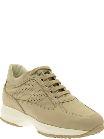 Hogan Interactive In Nubuck With Perforated Hogan Monogram