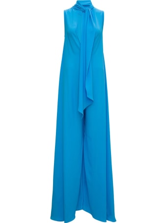 Gianluca Capannolo Long Jumpsuit Marisa In Crepe