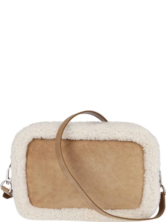 Golden Goose Brown Suede Star Bag